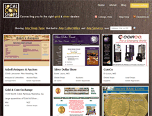 Tablet Screenshot of localcoinshops.com